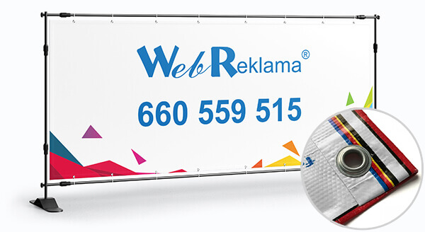 Baner frontlight Baner frontlight - realizacja